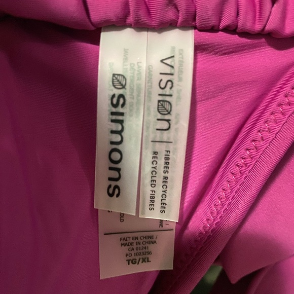 Simons Icône Crossover Draped Bandeau bikini top Large & XLarge - Picture 5 of 5